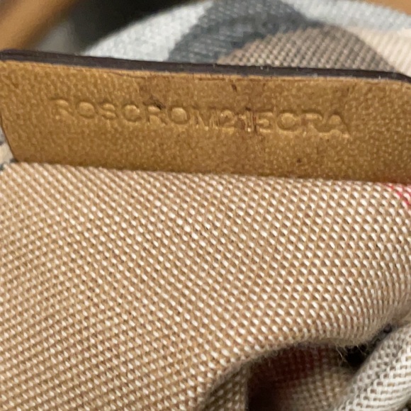 EXTREMELY RARE Burberry tan leather crossbody bag - Picture 12 of 16